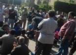  مثقفو الإسكندرية يتظاهرون لمنع هدم فيلا القنصلية الألمانية بكفر عبده